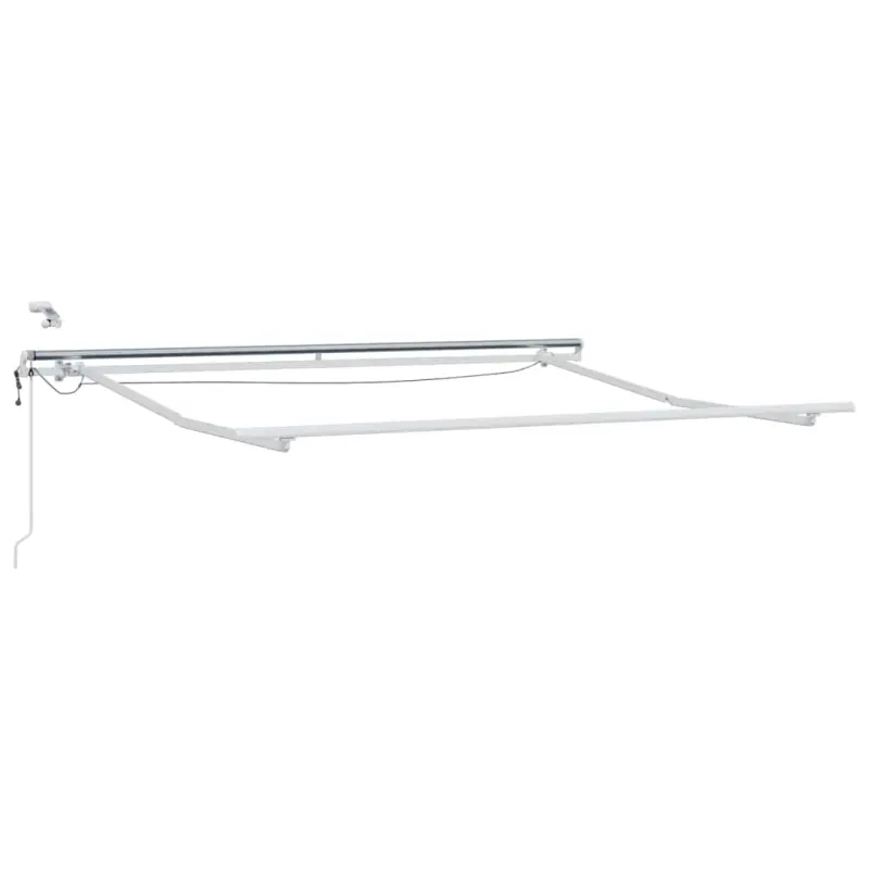Rama markizy Biały 3 x 2,5 m Aluminium