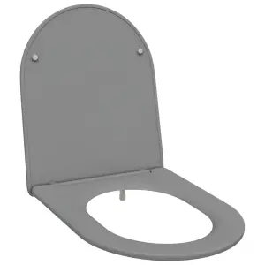 Deska toaletowa Szary 44 x 36,4 x 3,4 cm Duroplast