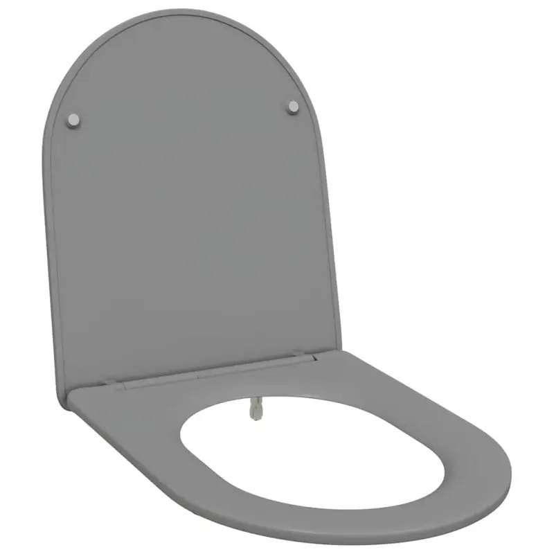 Deska toaletowa Szary 44 x 36,4 x 3,4 cm Duroplast