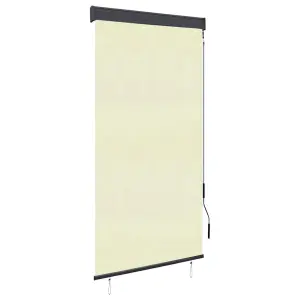 Roleta zewnętrzna, 80x250 cm, kremowa