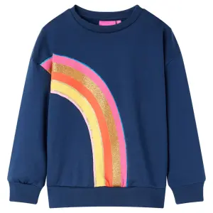 Bluza dziecięca, granatowa, 104