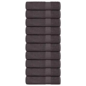 Ręczniki kąpielowe, FROGN, 10 szt., antracyt, 100x150 cm, 360 g/m²