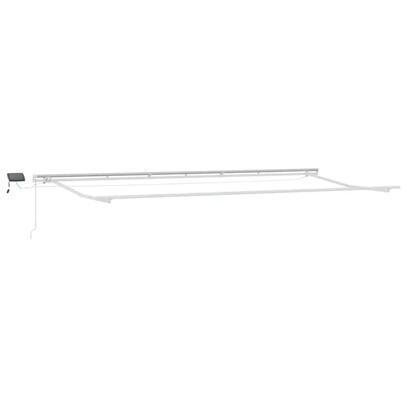Rama markizy Ze LED Lights Biały 600 × 350 cm Aluminium