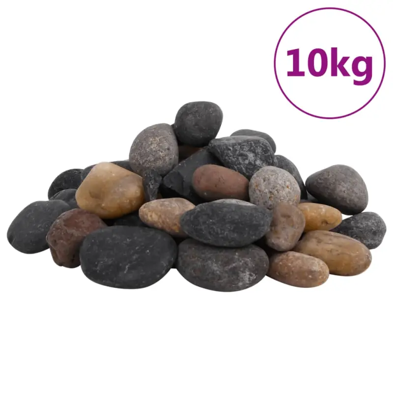 Polerowane kamyki, 10 kg, różnokolorowe, 5-8 cm