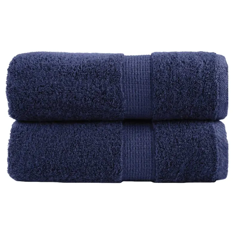 Ręczniki myjące Premium, SOLUND 2 szt. Granatowe 30x30cm 600 g/m²