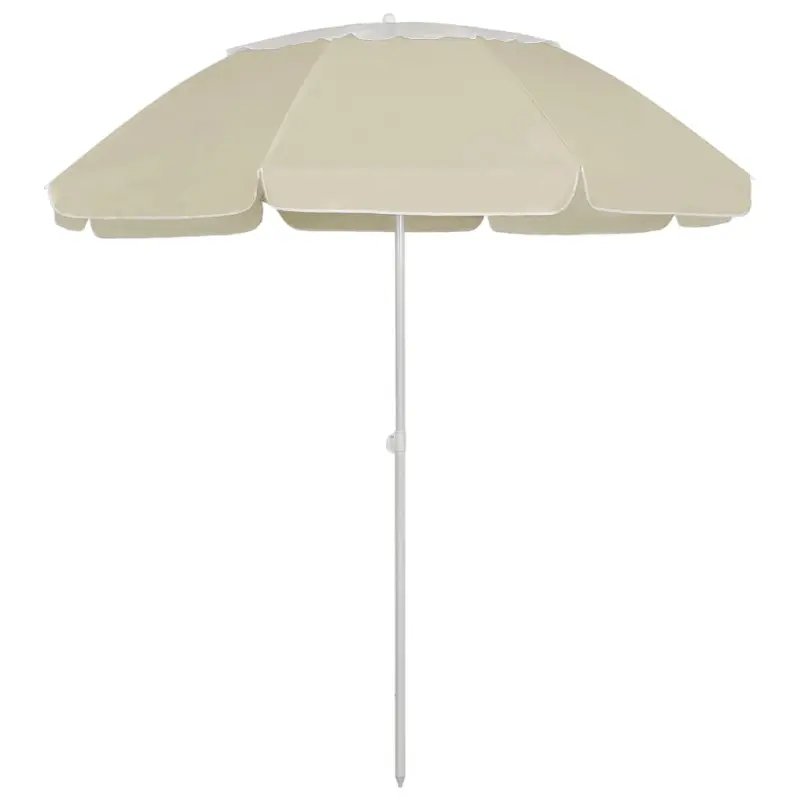 Parasol plażowy, piaskowy żółty, 300 cm