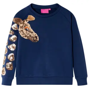 Bluza dziecięca, granatowa, 104