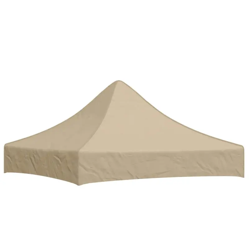 Dach do namiotu imprezowego, 2 x 2 m, beżowy, 270 g/m²