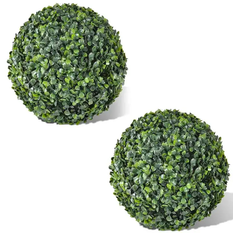 Kule sztucznego bukszpanu, 2 szt., 35cm