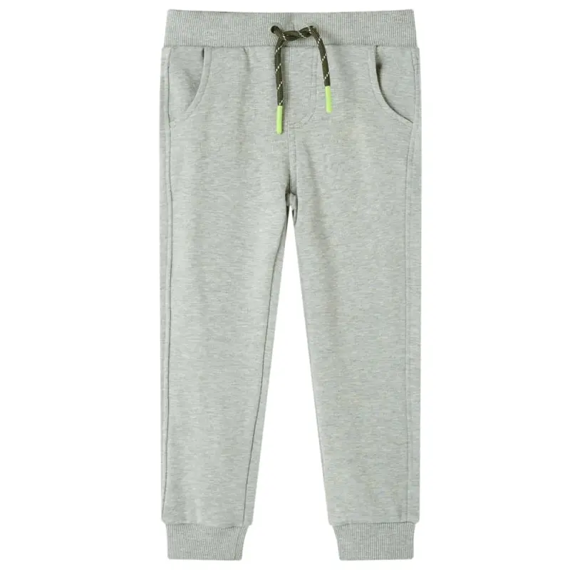 Dziecięce spodnie dresowe, jasne khaki, 116