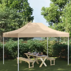Dach do namiotu imprezowego, 4,5 x 3 m, beżowy, 270 g/m²