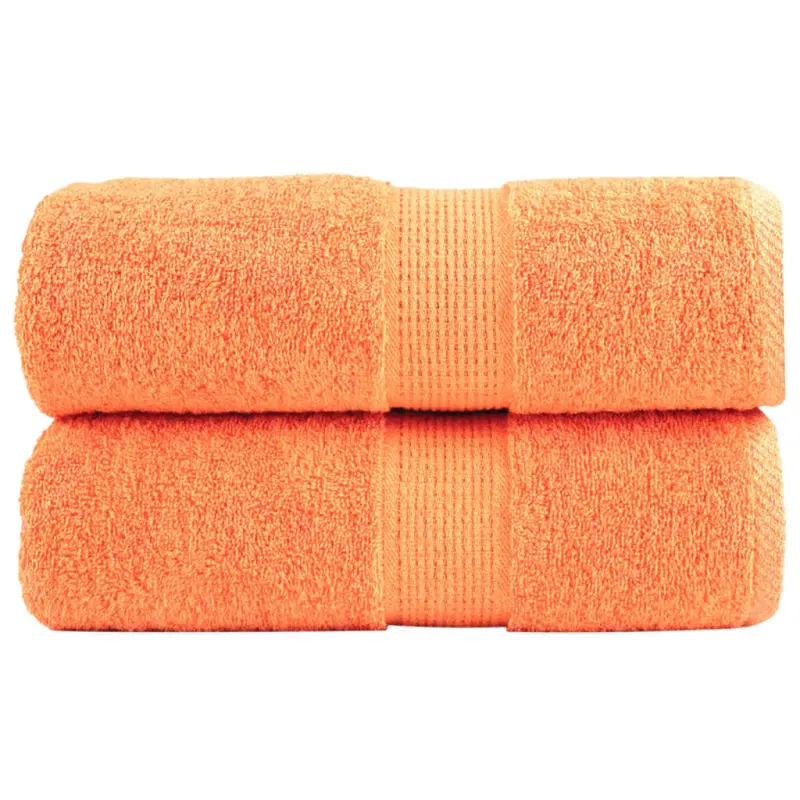 Ręczniki toaletowe Premium SOLUND 2 szt. Pomarańczowe 30x30 cm 600 gsm