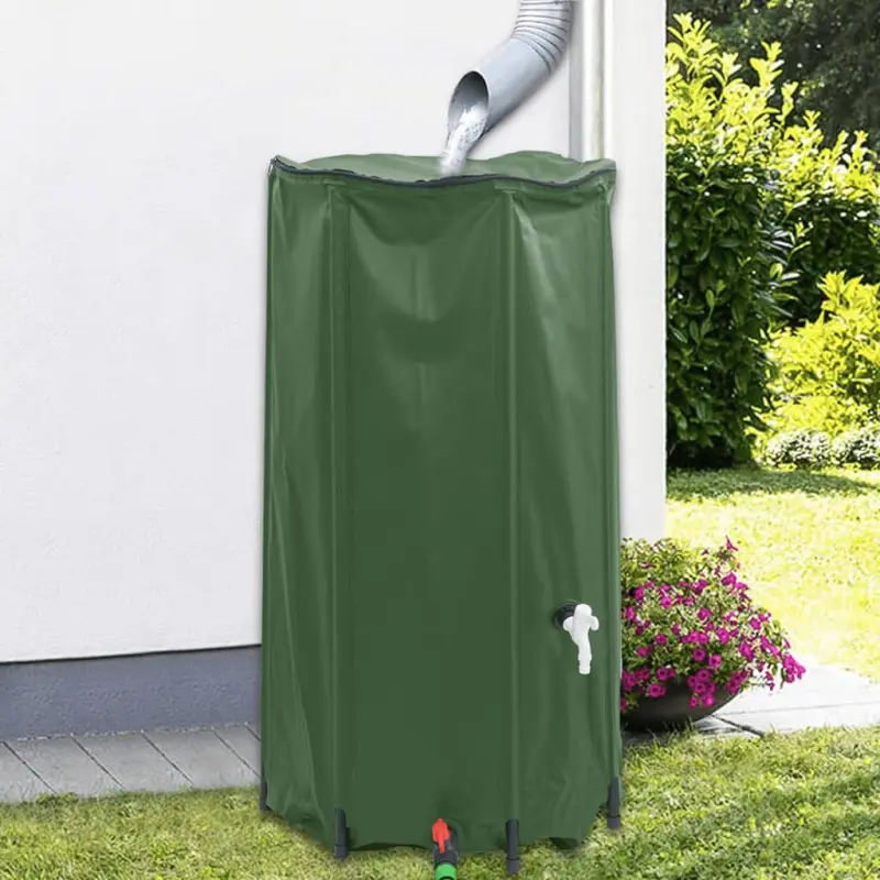Zbiornik na wodę, z kranikiem, składany, 100 L, PVC