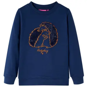 Bluza dziecięca, granatowa, 140