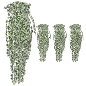 Sztuczny bluszcz, 4 szt., wielobarwny, 90 cm