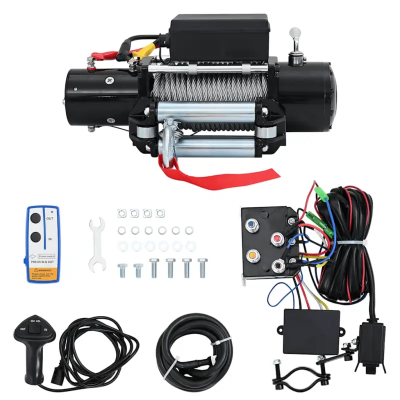 Wciągarka elektryczna, 12 V, 5909 kg