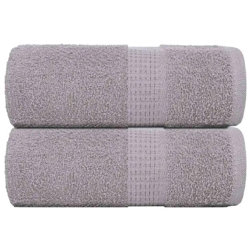 Ręczniki, FROGN, 2 szt., szare, 30x30 cm, 360 g/m²