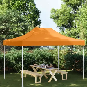 Dach do namiotu imprezowego, 4 x 3 m, pomarańczowy, 270 g/m²