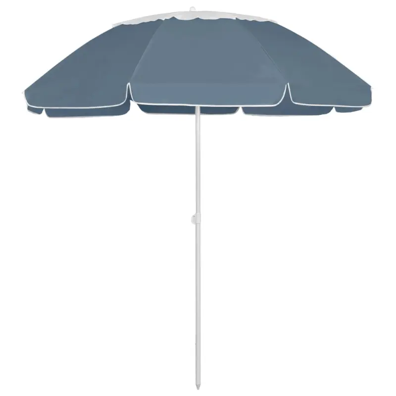Parasol plażowy, niebieski, 300 cm