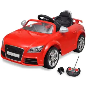 Zabawkowy samochód Audi TT RS z pilotem, czerwony
