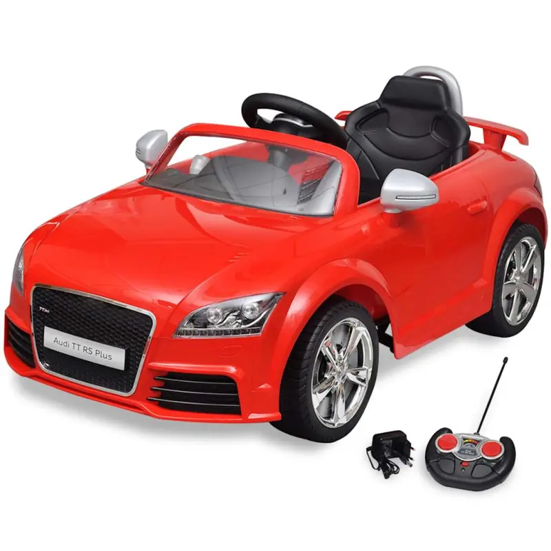Zabawkowy samochód Audi TT RS z pilotem, czerwony