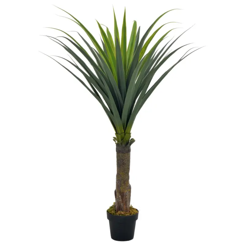 Sztuczna juka z doniczką, zielona, 145 cm