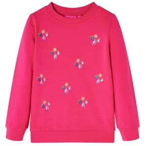 Bluza dziecięca, jaskrawy róż, 92