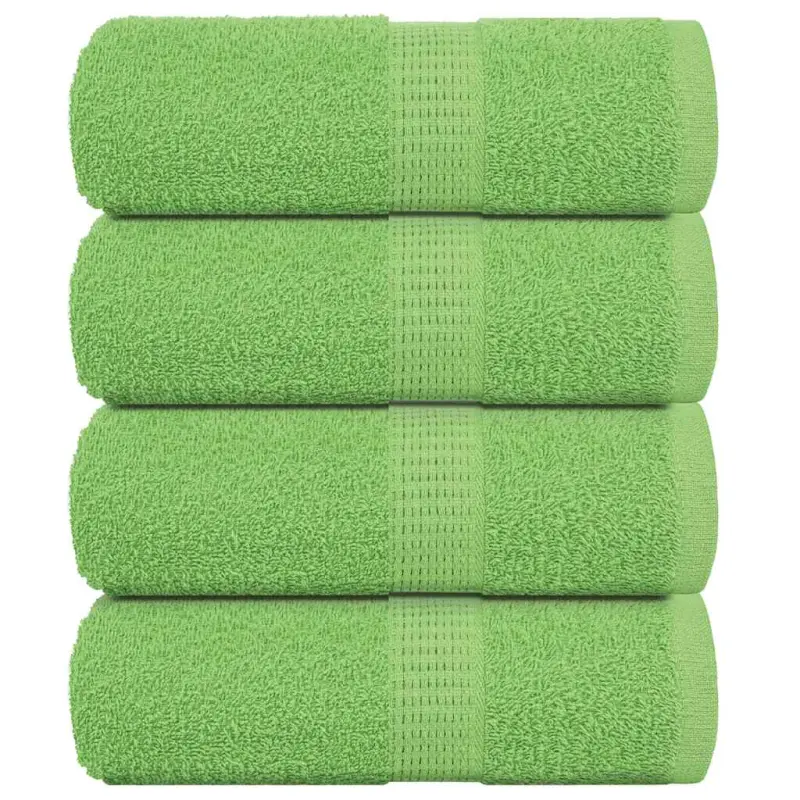 Ręczniki hotelowe, FROGN, 4 szt, zielone, 30x50 cm, 360 g/m²