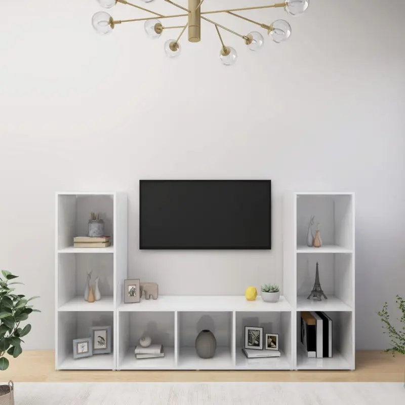 | Szafka pod telewizor | 3 szt. 37 x 35 x 107.5 cm