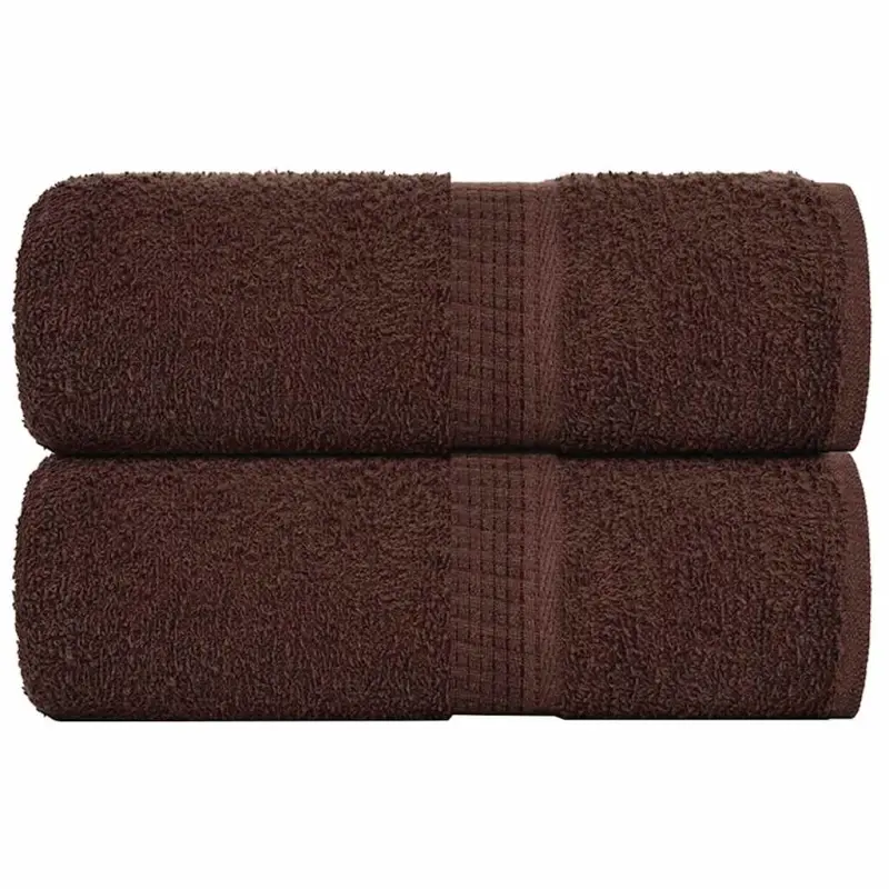 Ręczniki, FROGN, 2 szt., brązowe, 30x30 cm, 360 g/m²