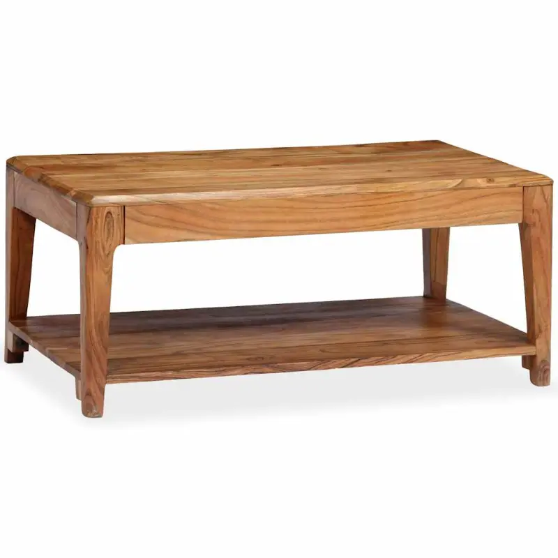Stolik kawowy z litego drewna, 88 x 50 x 38 cm