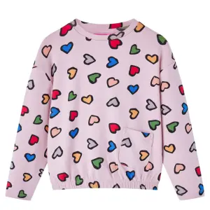 Bluza dziecięca, różowa, 116