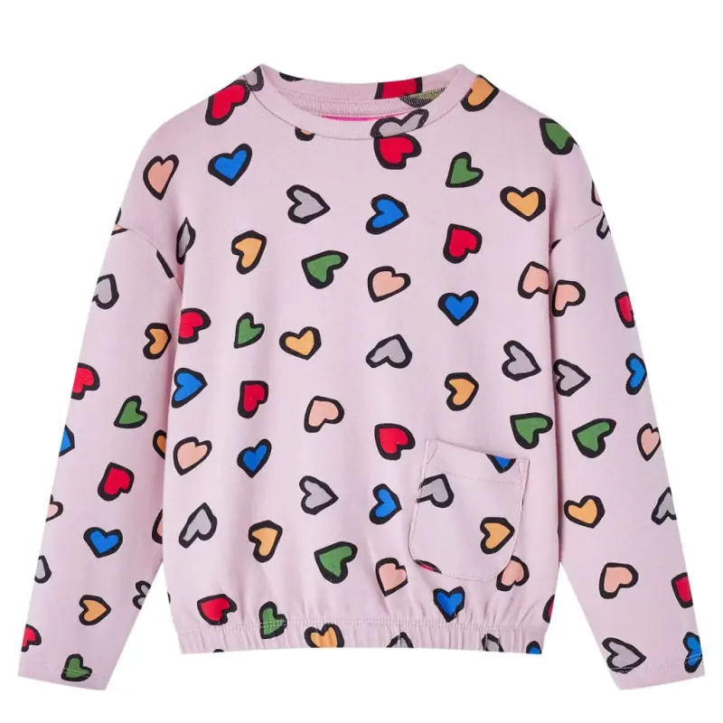 Bluza dziecięca, różowa, 116