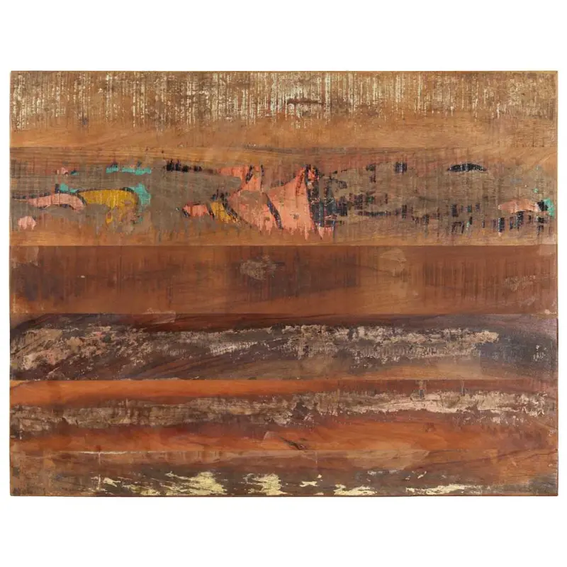 Prostokątny blat do stołu, 70x90 cm, 15-16 mm, drewno z odzysku