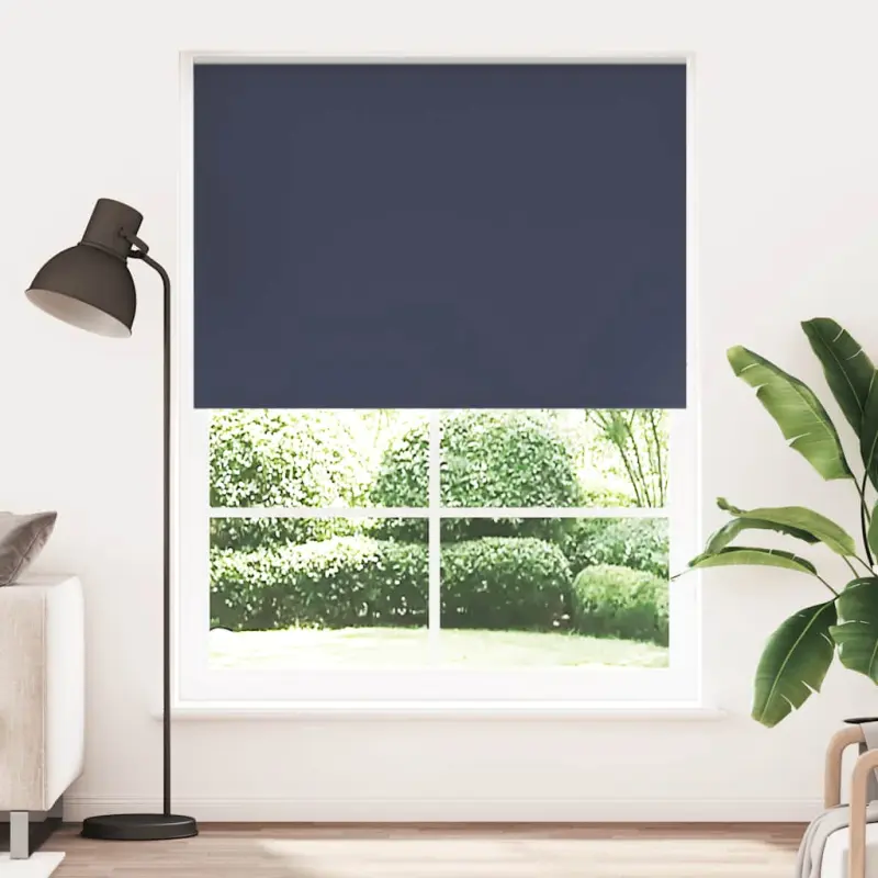 Roleta zaciemniająca 164,4x230 cm Szerokość tkaniny 160 cm morska