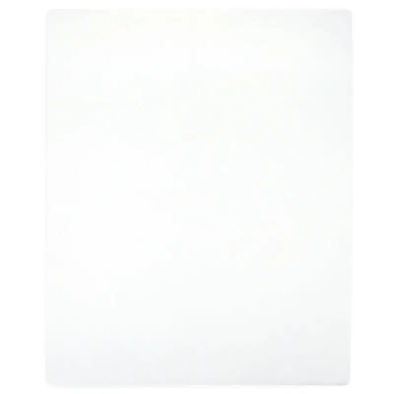 Prześcieradło, białe, 140x200 cm, dżersej bawełniany