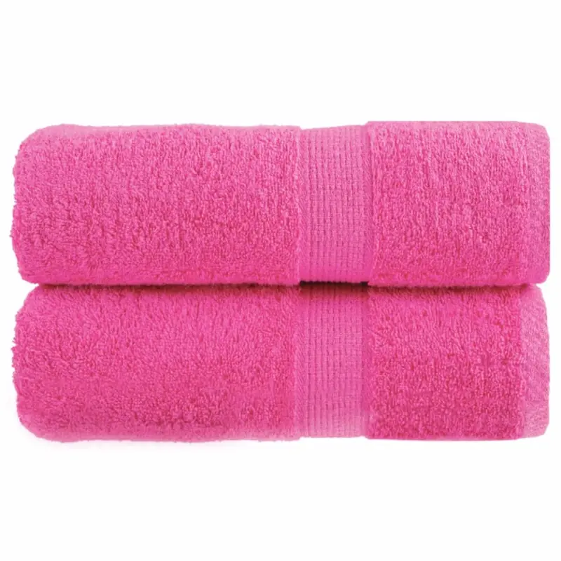 Ręczniki toaletowe Premium SOLUND 2 szt. Różowe 30x30 cm 600 gsm