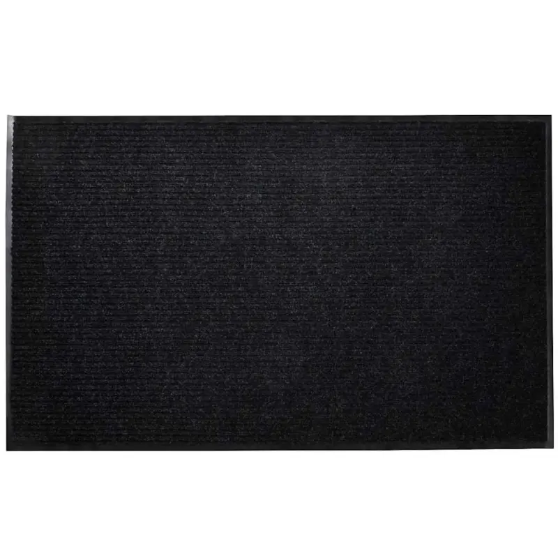 Wycieraczka, czarna, 90x120 cm, PVC