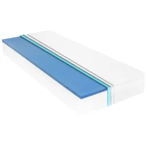Materac, 120x200 cm, pianka memory visco, 18 cm H2