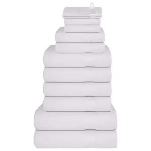 12-cz. zestaw ręczników, FROGN, biały, 360 g/m²