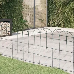 Obrzeże ogrodowe, malowane proszkowo żelazo, 10x0,65 m