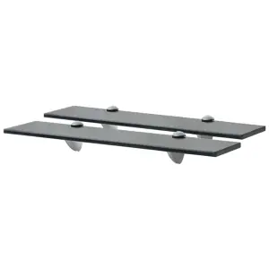 Półki szklane, 2 szt., 50 x 10 cm, 8 mm