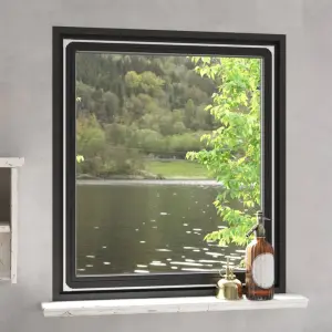 Magnetyczna moskitiera okienna, biała, 120x140 cm
