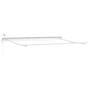 Rama markizy Ze LED Lights Biały 500 × 300 cm Aluminium