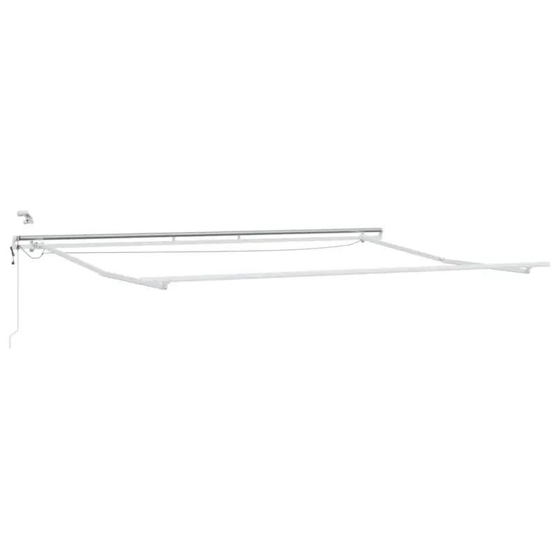 Rama markizy Ze LED Lights Biały 500 × 300 cm Aluminium