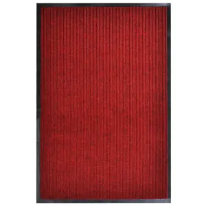Wycieraczka, czerwona, 117x220 cm, PVC