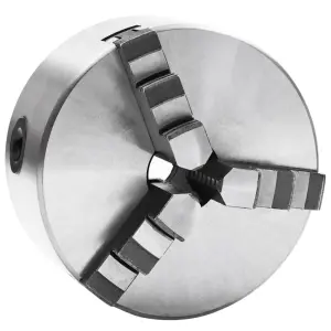 Samocentrujący uchwyt tokarski, 3-szękowy, 125 mm, stal