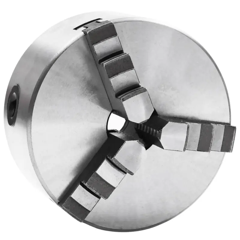 Samocentrujący uchwyt tokarski, 3-szękowy, 125 mm, stal