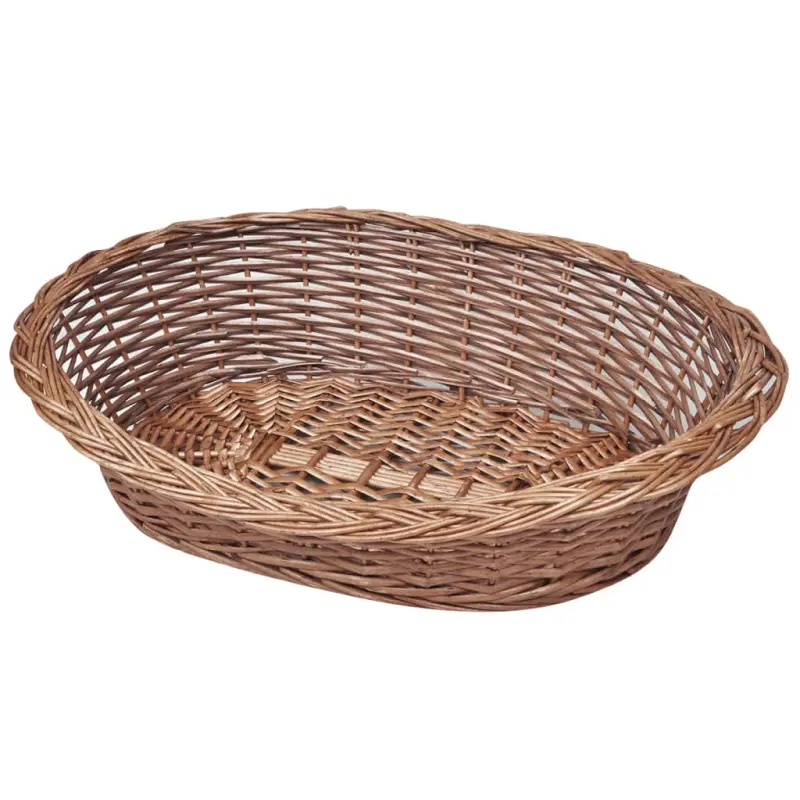 Wiklinowy kosz/legowisko dla psa, naturalne, 50 cm