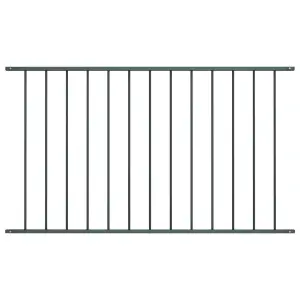Panel ogrodzeniowy Woerden stal malowana proszkowo 1,7x1,17 m Antracyt